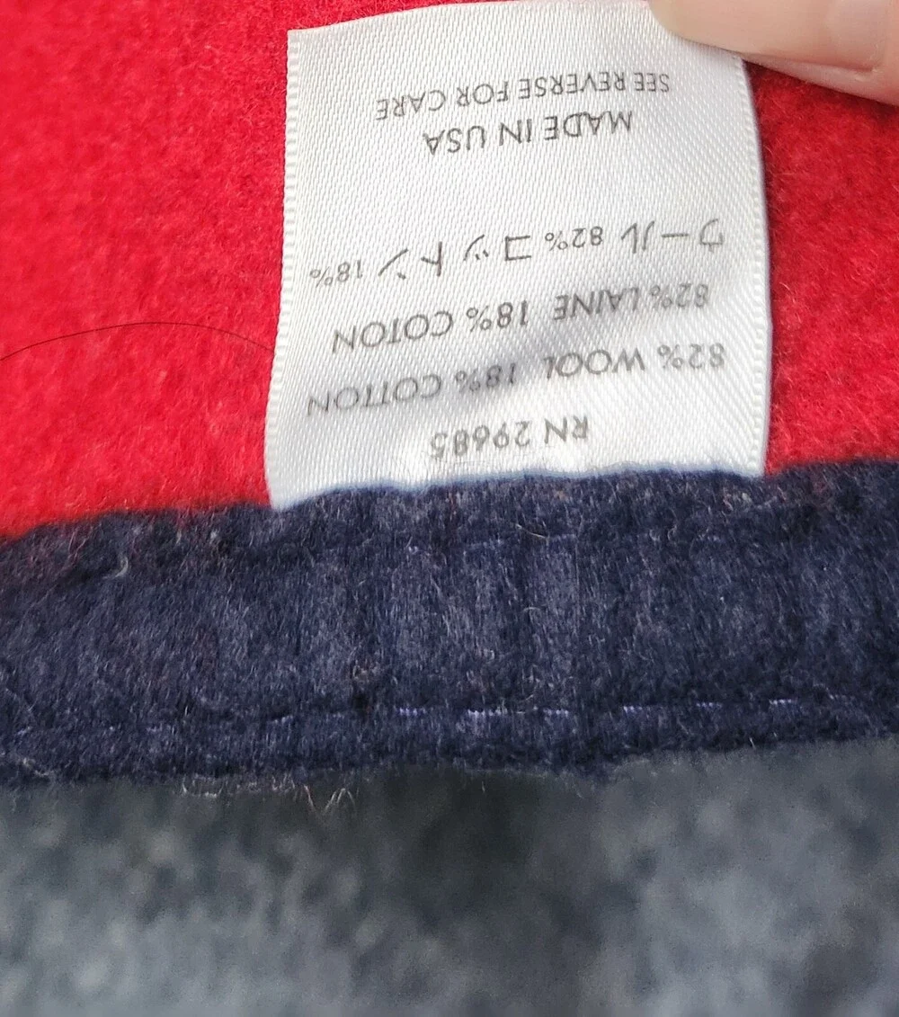 9/11 Pendleton Woolen Mills Commemorative Rare Lmtd Edition Red Cross Blanket
